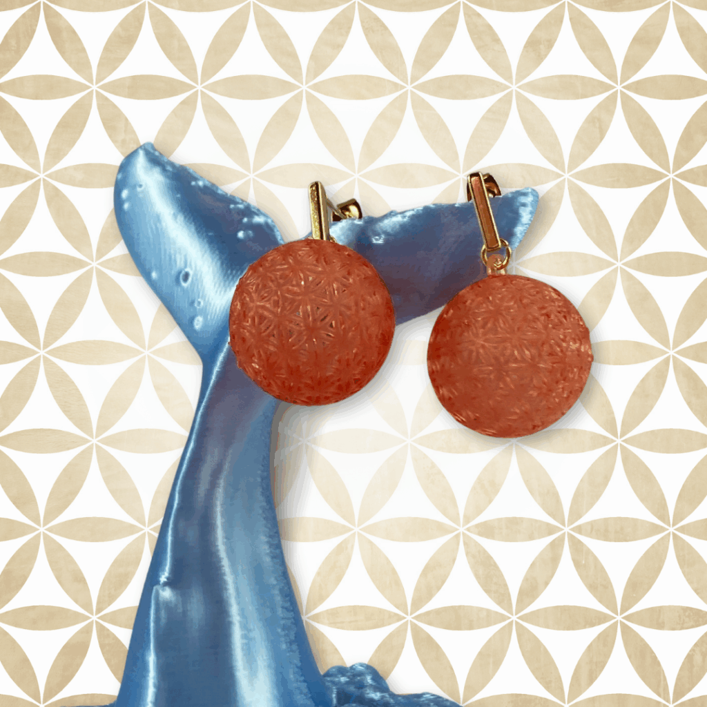 Aretes Flor de la Vida