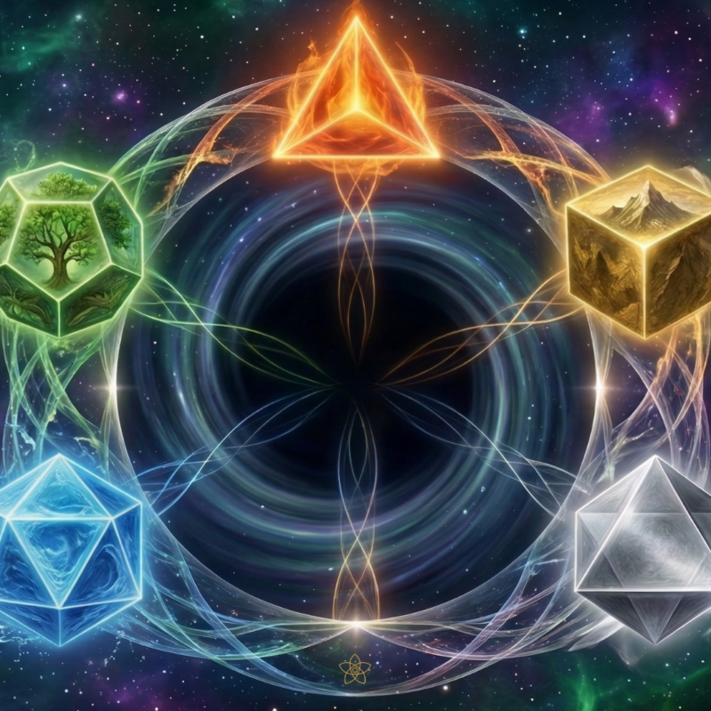 5 Elementos, 5 Geometrías - Una experiencia interna